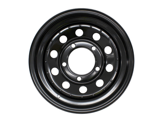 GRW006 LAND ROVER - 7x16 ET08 black modular steel wheel for DEF/D1/RRC
