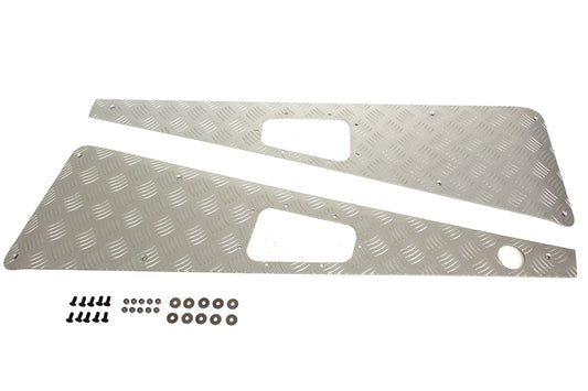 TF8229 LAND ROVER - WING TOPS-CHEQ PLATE-SILVER- RAH-PRE-07