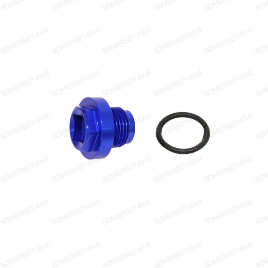 ERR4686BLUE LAND ROVER - FILLER PLUG ALLOY BLUE INC O RING From BRITPARTXS