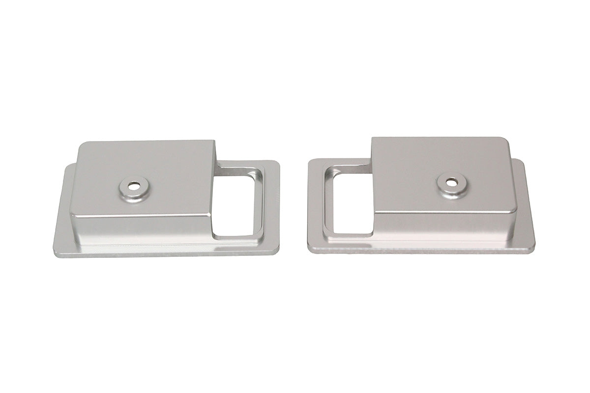 GA8954 DEFENDER DOOR LEVER SURROUND PAIR SILVER