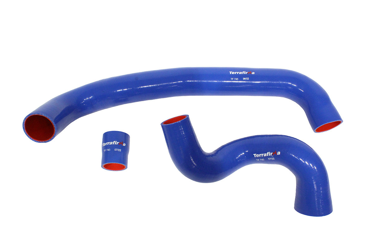TF740 LAND ROVER - TERRAFIRMA LAND ROVER - Blue silicone intercooler hose kit for D3/D4?RRS with 2.7tdv6