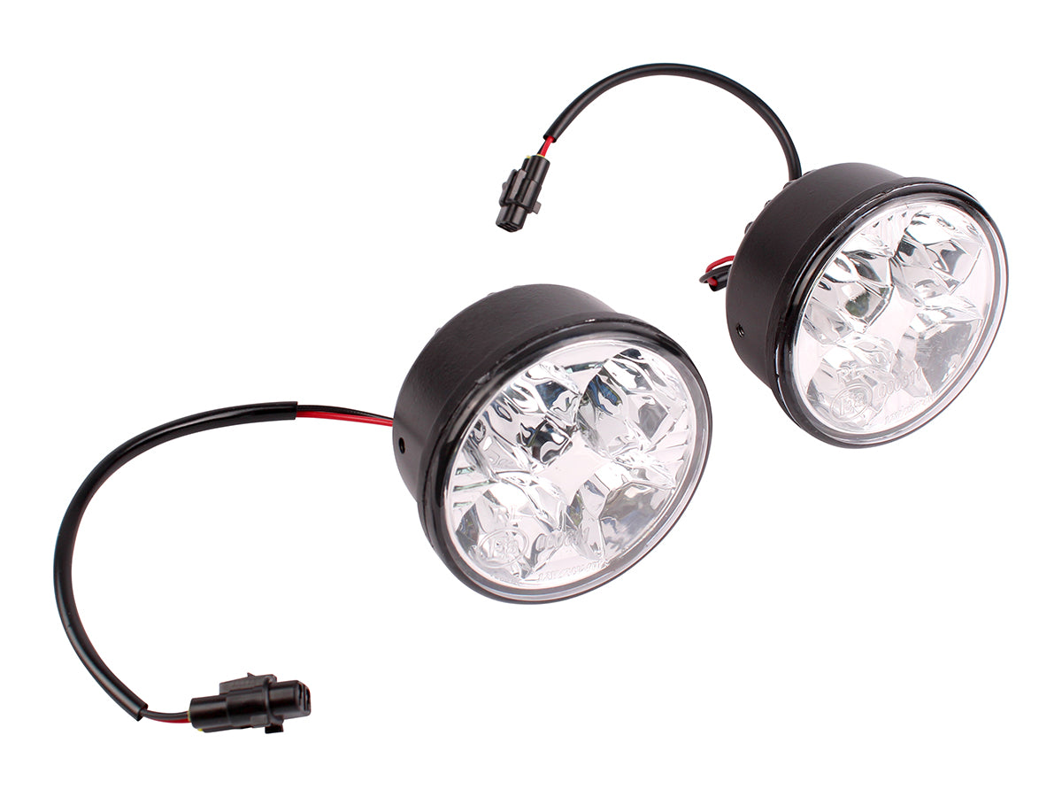TF056L LAND ROVER - IP67 LED LIGHTS - 70MM ROUND 4W PAIR