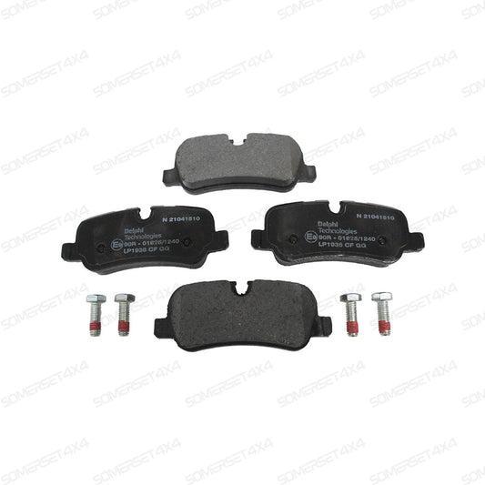 LR139969G LAND ROVER - BRAKE PAD SET FOR REAR BRAKES - LESS SPRINGS From DELPHI