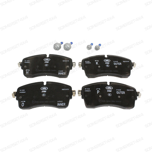 LR162044LR GENUINE LAND ROVER - KIT - CALIPER BRAKE PAD