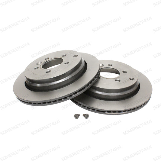LR189033BR LAND ROVER - BRAKE DISC (PAIR) From BREMBO