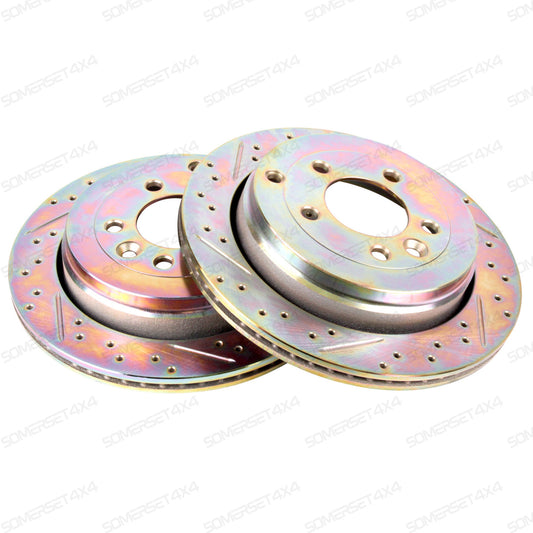LR189033CDG LAND ROVER - BRAKE DISC - REAR - VENTED CDG From TERRAFIRMA