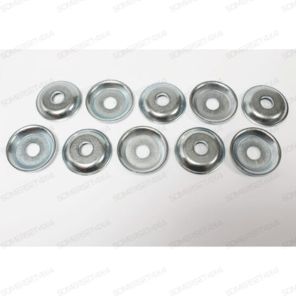RYF500230 LAND ROVER - WASHER - RETAINER - REAR SUSPENSION - LOWER SHOCK BUSH From ALLMAKES