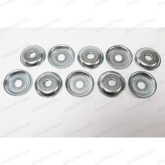 RYF500230 LAND ROVER - WASHER - RETAINER - REAR SUSPENSION - LOWER SHOCK BUSH From ALLMAKES