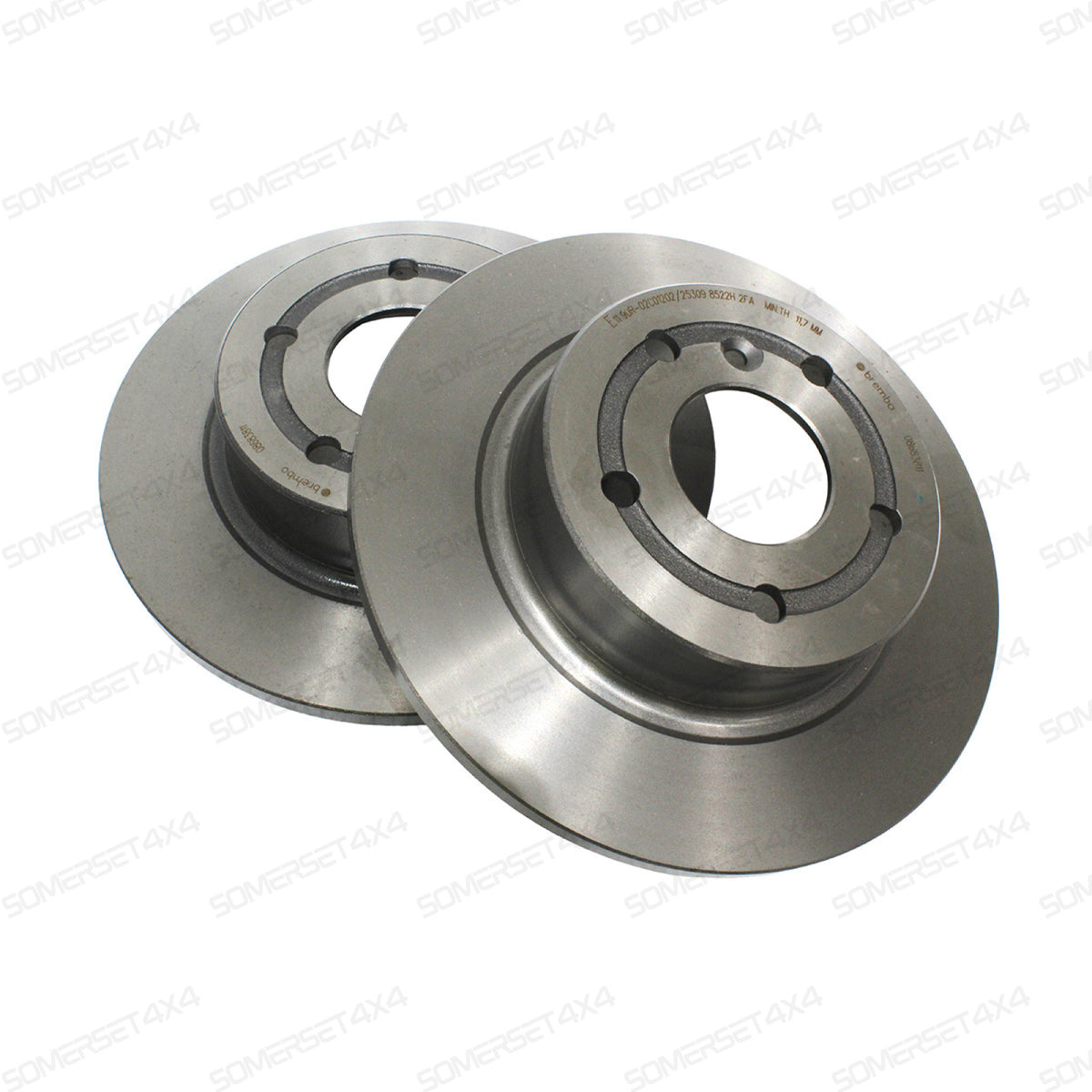 SDB000470BR LAND ROVER - REAR BRAKE DISC - SOLID DISCS From BREMBO