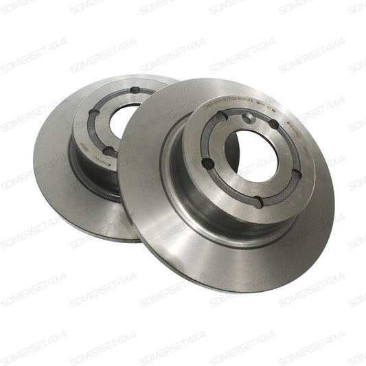 SDB000470BR LAND ROVER - REAR BRAKE DISC - SOLID DISCS From BREMBO