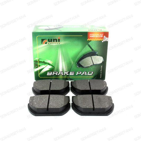 SFP000250 LAND ROVER - BRAKE PAD SET FOR REAR BRAKES From UNIBRAKES