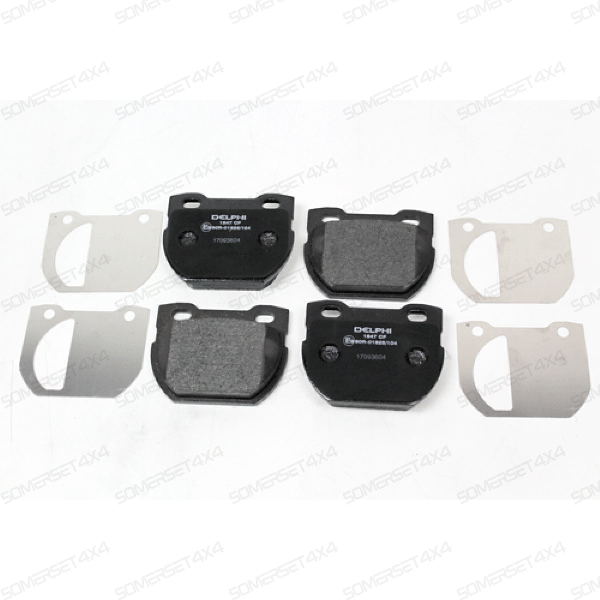SFP000250G LAND ROVER - BRAKE PAD SET FOR REAR BRAKES - DEF 110 & 130 From DELPHI