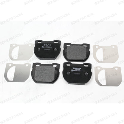SFP000250G LAND ROVER - BRAKE PAD SET FOR REAR BRAKES - DEF 110 & 130 From DELPHI
