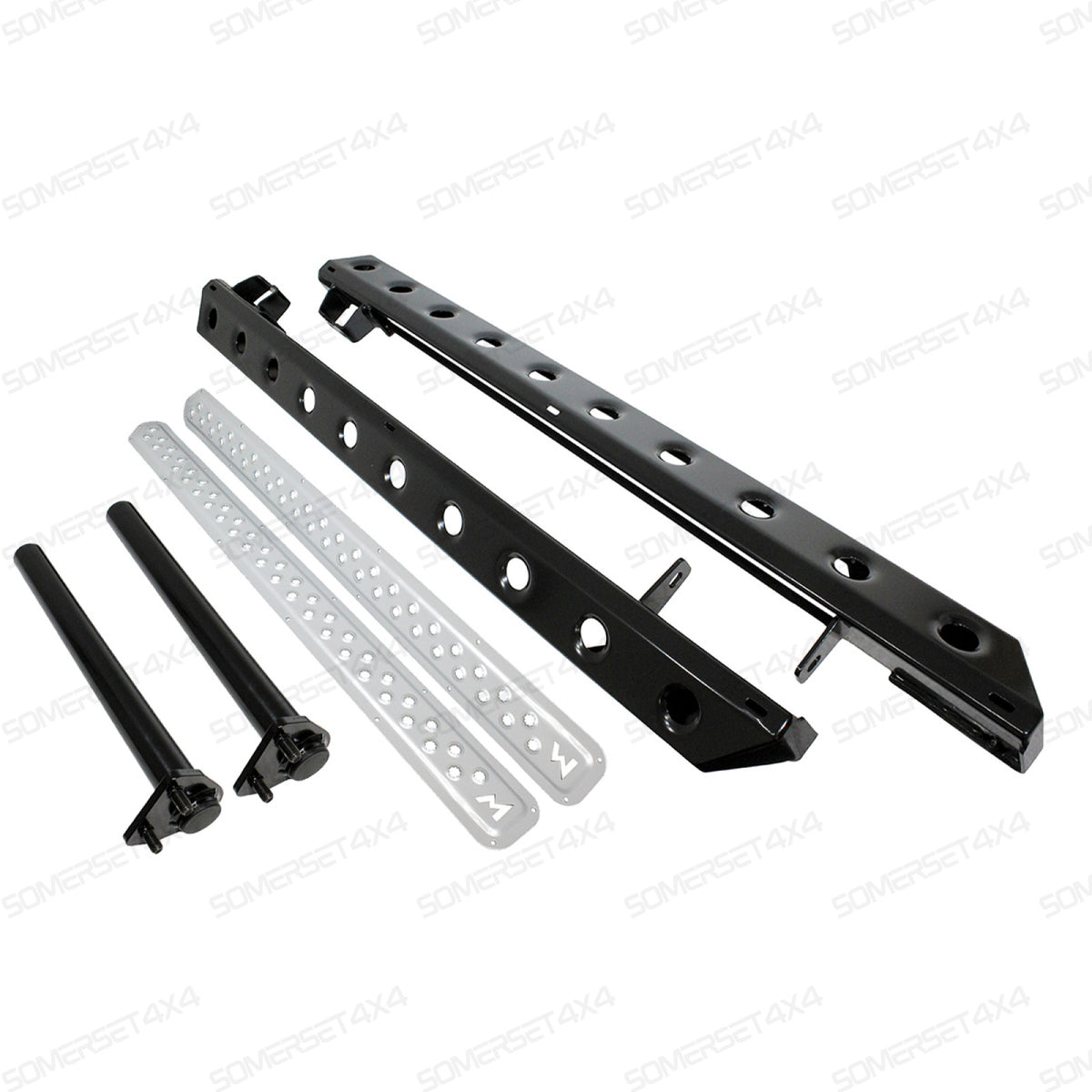 TF0022 LAND ROVER - TERRAFIRMA LAND ROVER - TRED ROCK SLIDERS FOR DEFENDER 90