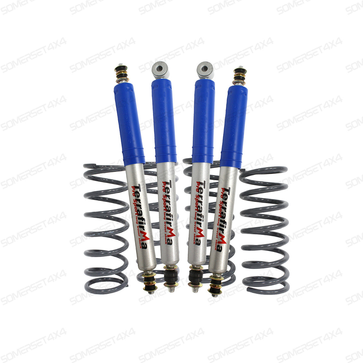 TF209 LAND ROVER - TERRAFIRMA LAND ROVER - 2" lift medium load suspension kit with +2" Pro Sport shocks for 110/130