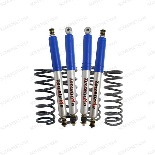 TF212 LAND ROVER - TERRAFIRMA LAND ROVER - 2" lift light load suspension kit with +2" Pro Sport shocks for 110/130