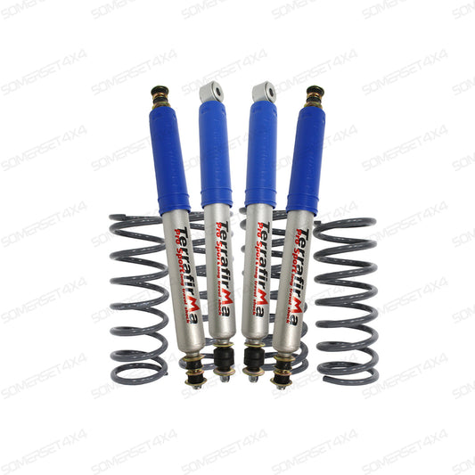 TF215 LAND ROVER - TERRAFIRMA LAND ROVER - 2" lift medium load suspension kit with Pro Sport shocks for 110/130