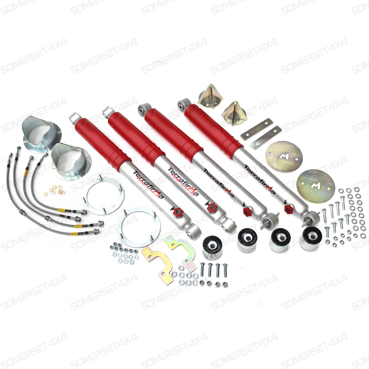 TF580 LAND ROVER - TERRAFIRMA +3" TRAVEL MINI DISLOCATION KIT From Pressurised