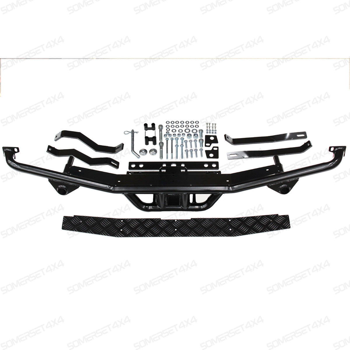 TF883NAS90 LAND ROVER - NAS REAR STEP TOW BAR REC. HITCH - 90 From TERRAFIRMA