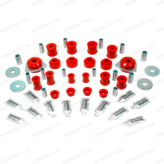 TF940 LAND ROVER - TERRAFIRMA LAND ROVER - Polyurethane suspension bush kit for Defender 95-2016 D1 & RRC 86-1995