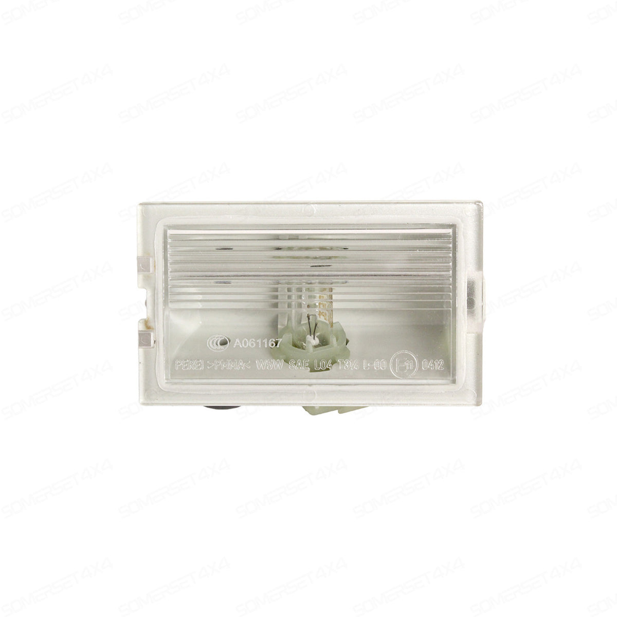 XFC500040LR GENUINE LAND ROVER - LAMP - LICENCE PLATE - WITH BULB