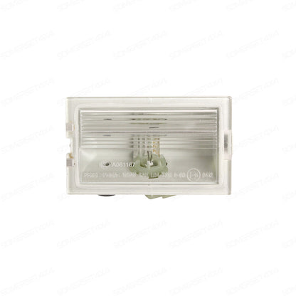 XFC500040LR GENUINE LAND ROVER - LAMP - LICENCE PLATE - WITH BULB